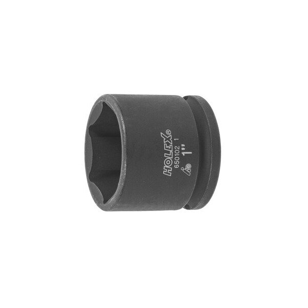 Holex Impact Socket, 3/8 inch Drive, 6 pt, 1 inch 650102 1 - main